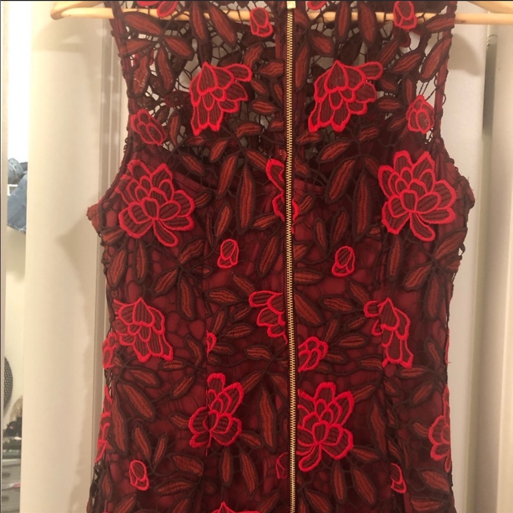 Calvin Klein Embroidered Dress Sz 4 - Picture 8 of 8